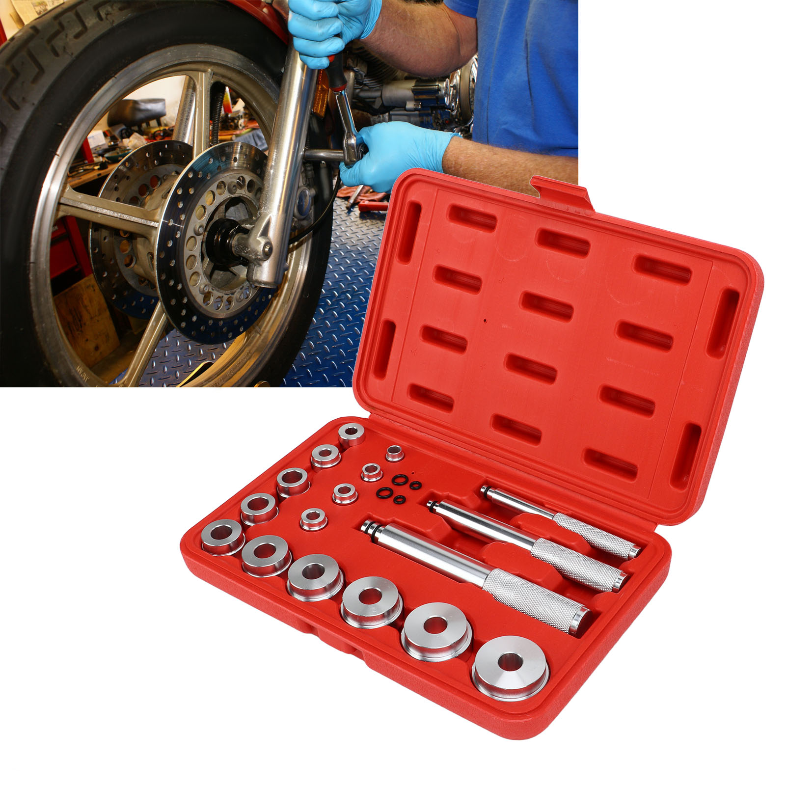 17-teiliger Getriebesatz Inklusive Lager Und Dichtungen, Mit 4 Gummi-o-ringen, Universell Für Automobile.