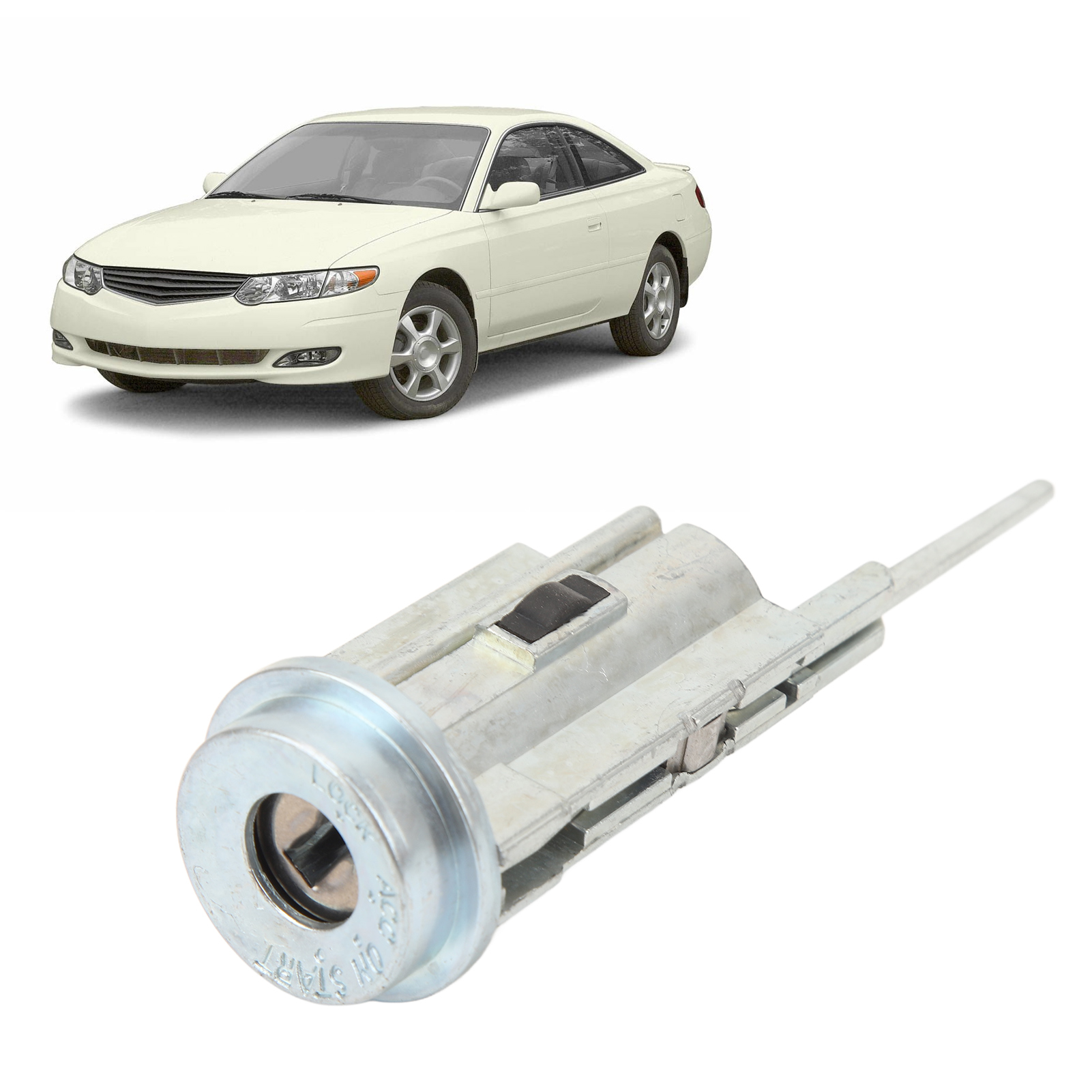 Zündschlosszylinder Mit 2 Schlüsseln 69057-48011 Kompatibel Mit Toyota Avalon, Camry Und Solara