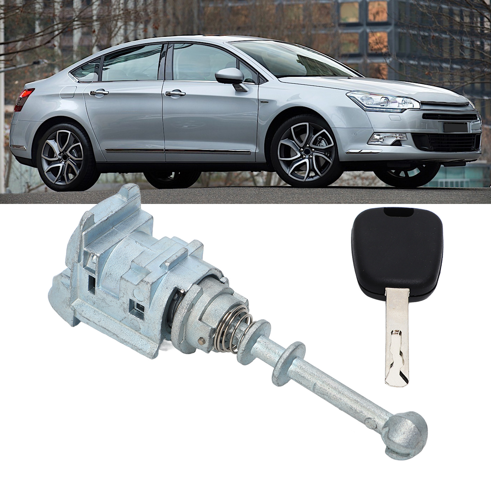 Der Türschließzylinder Vorne Links Ist Kompatibel Mit Citroën C5 2008-2015.