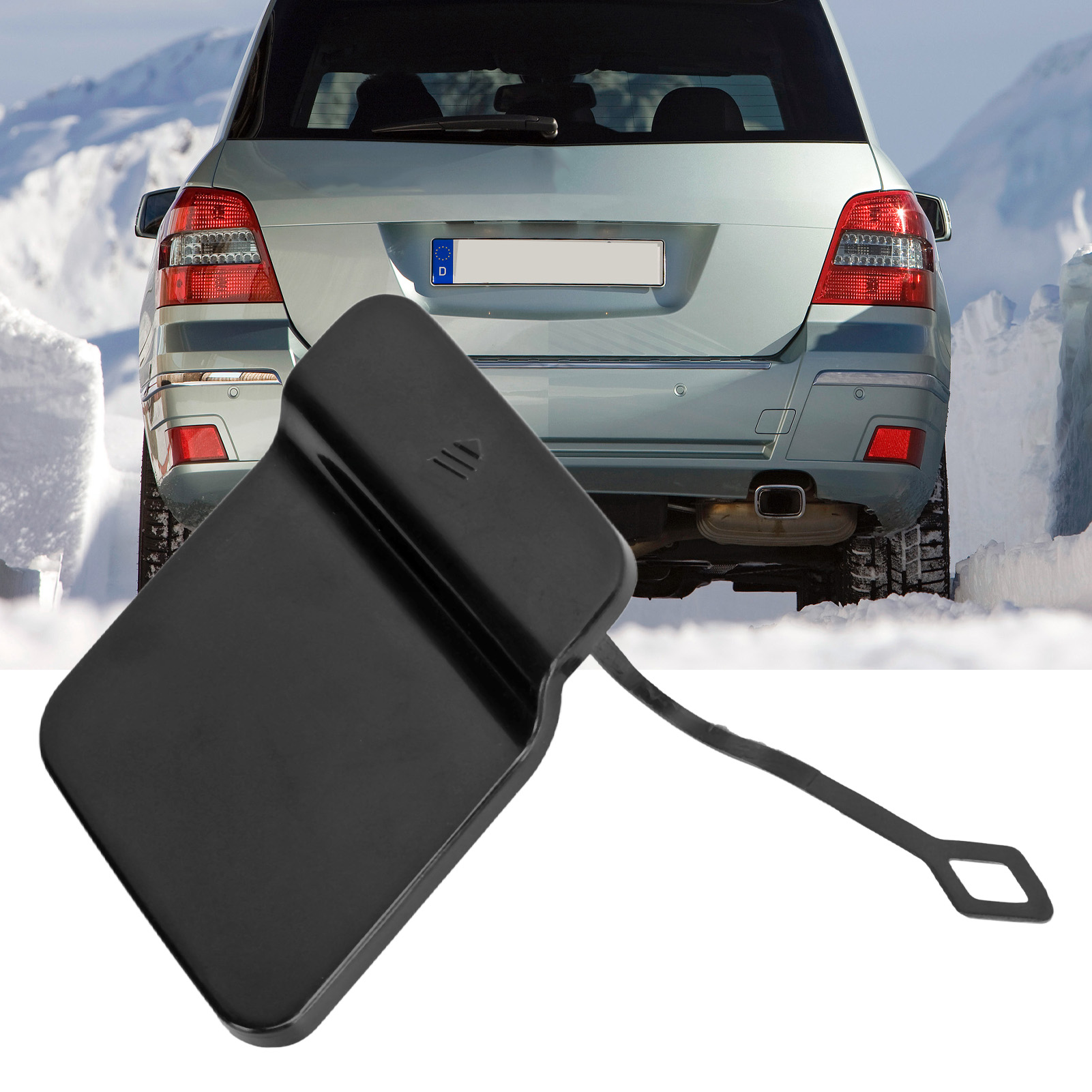 Oem-referenz: A2048853223 Abdeckung Für Abschlepphaken An Der Hinteren Stoßstange Für Mercedes-benz Glk-klasse X204 2008-2012