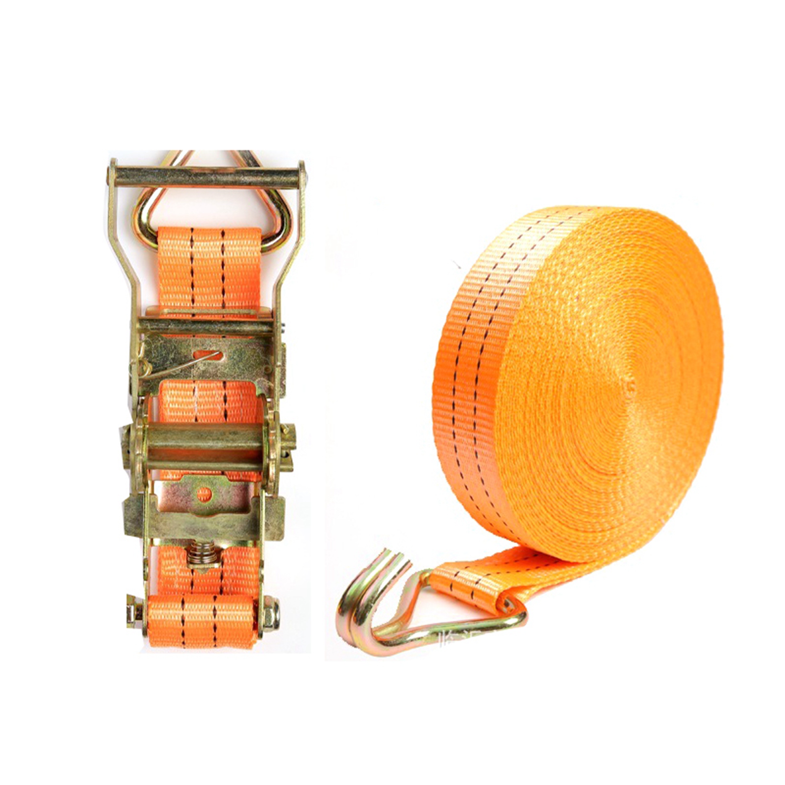 (exklusiv Für Südostasien) Selbstklemmendes Polyester-bindewerkzeug, Ratschenseilklemme Und Seilzieher Individuell Anpassbar Zur Ladungssicherung Komplettes Polyester-set, 5 Cm Breit Und 10 M Lang
