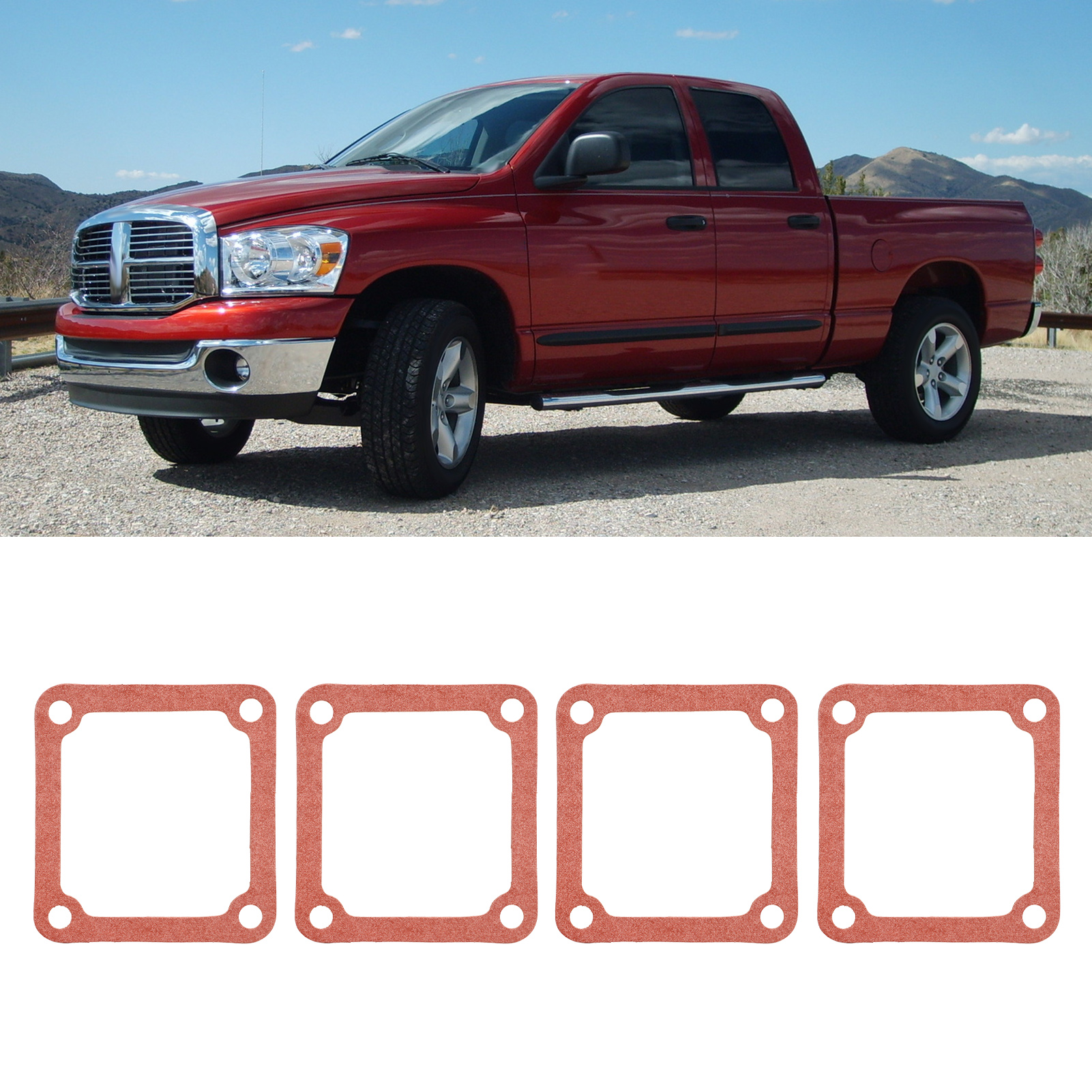 Vier Dichtungen Für Die Heizung Des Lufteinlassgitters, Preis: 3931604, Passend Für Dodge Cummins 5.9l, 6.7l, 6b Und 4b Modelle (teilenummer: Tu-aig01).