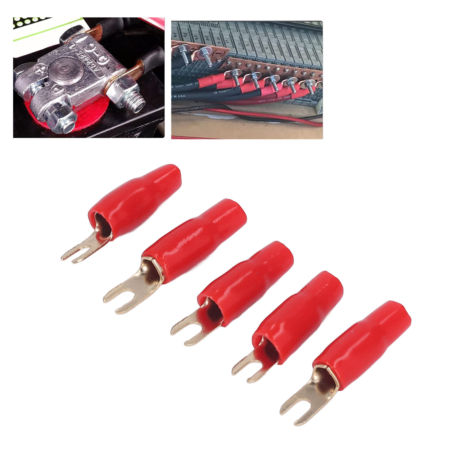 25 U-förmige Steckverbinder Aus Reinem Kupfer, 6 Awg, Mu-600r