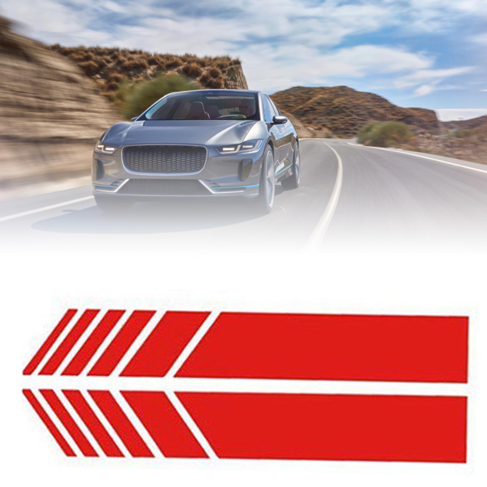 Aufkleber, Streifen Und Abziehbilder Für Auto-rückspiegel (paar, Muster Nicht Verfügbar) (exklusiv In Mexiko Erhältlich) Rot (paar)