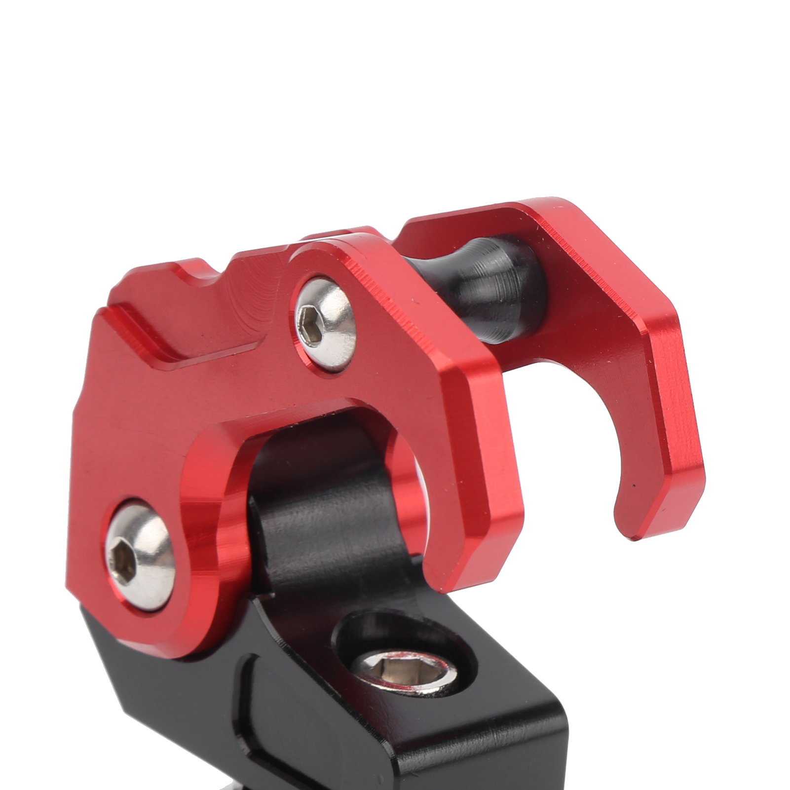 Universeller Roter Klapphaken Für Motorräder, 22 Mm, Typ C, Für Helmlenker