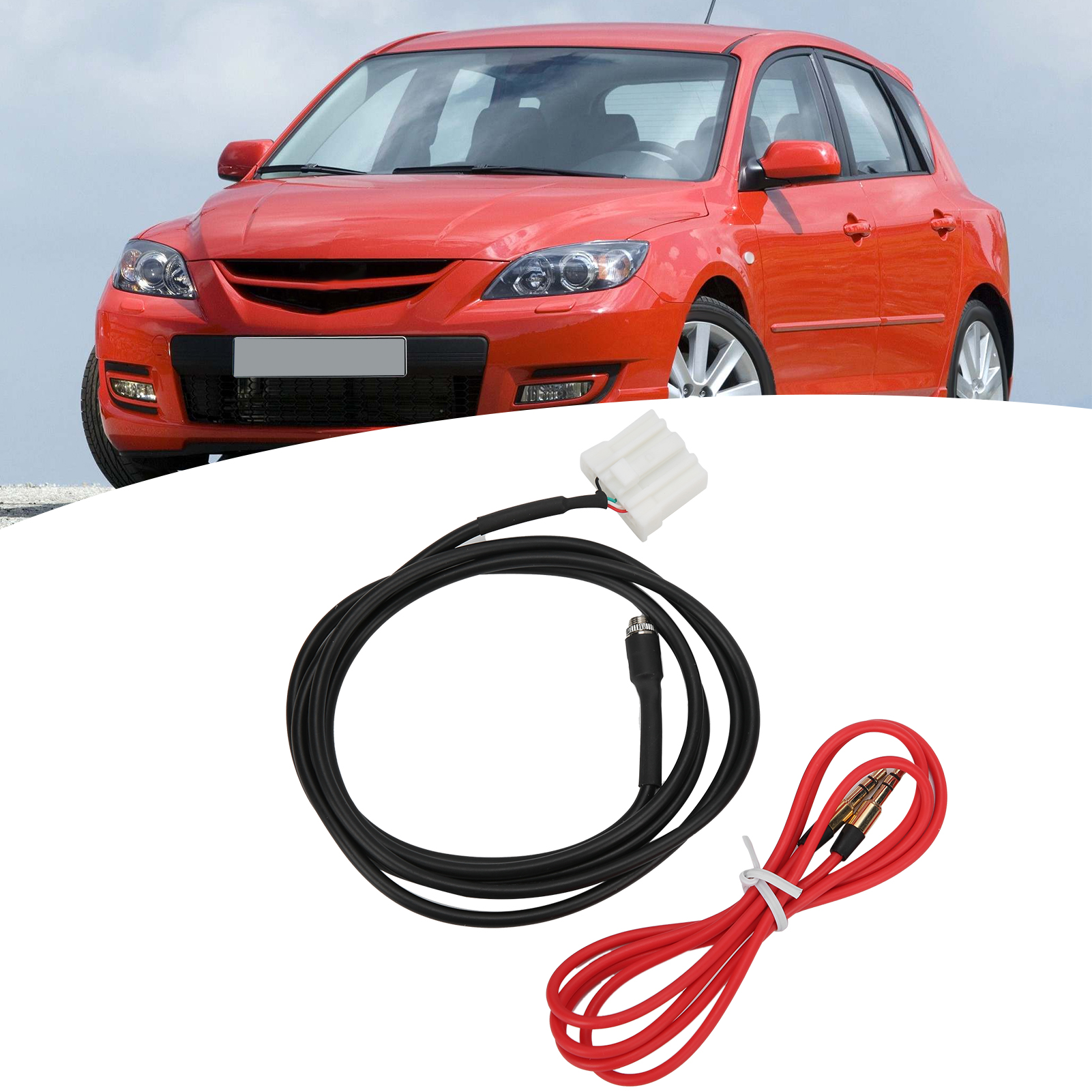 Aux-adapter-audiokabel-set Für Mazda 2/3/5/6/mx5/rx8 Autoradio (nr. 17)