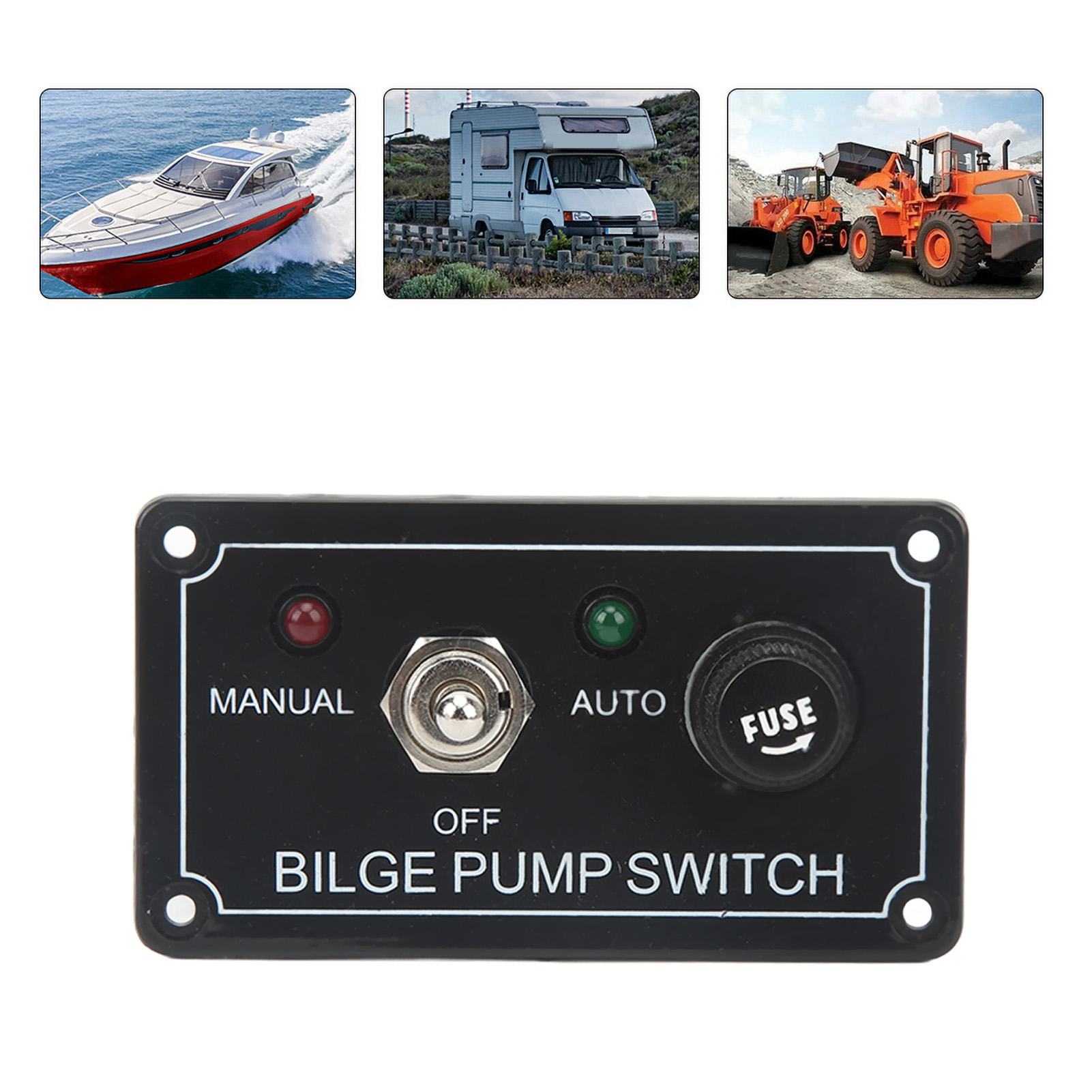 Umrüstschalter Für Wohnmobile, Yachten Und Autos (yc102088-bk)