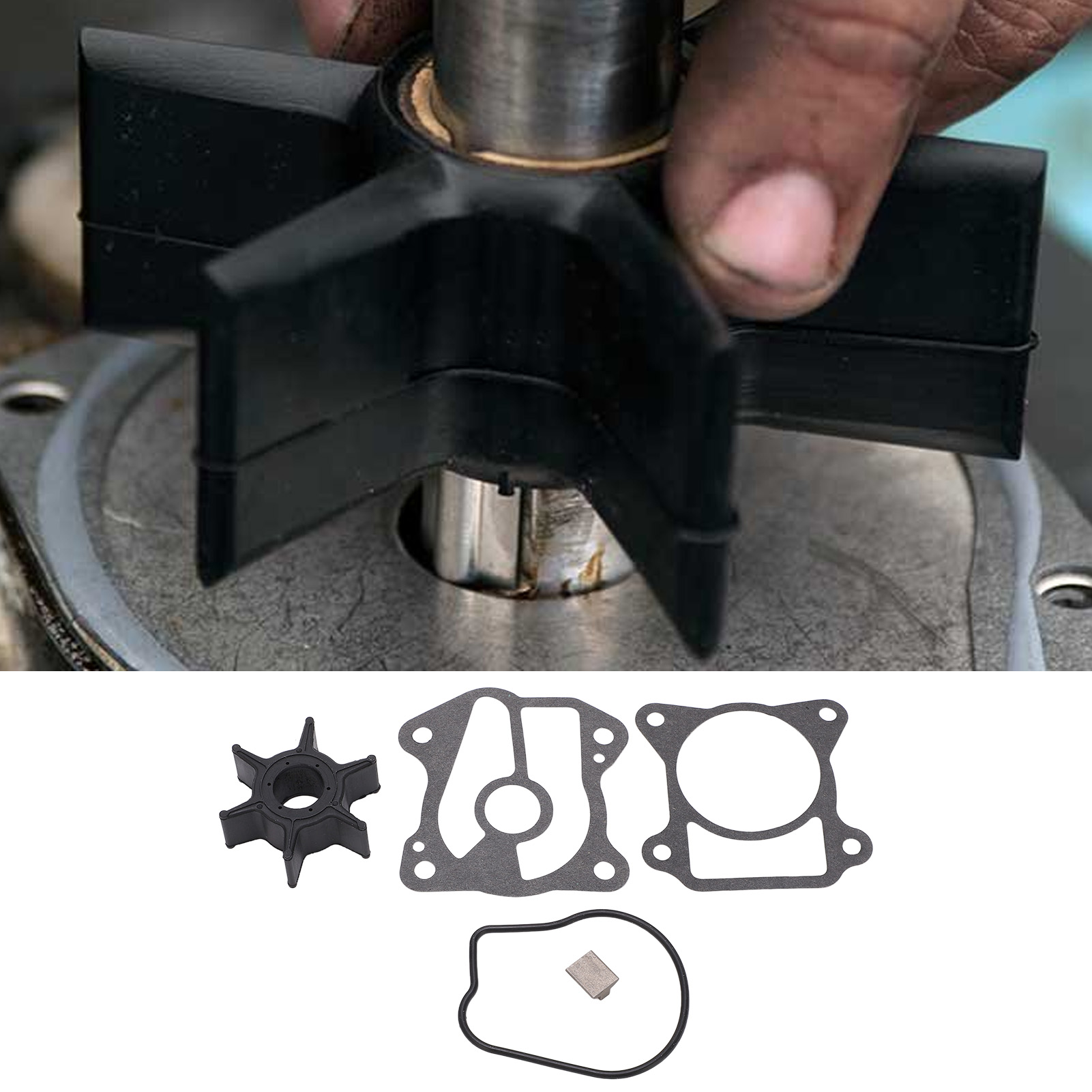 Wasserpumpen-impeller-reparatursatz 06192zv5003 Für Honda Marine 35, 40, 45 Und 50 Ps Außenbordmotoren