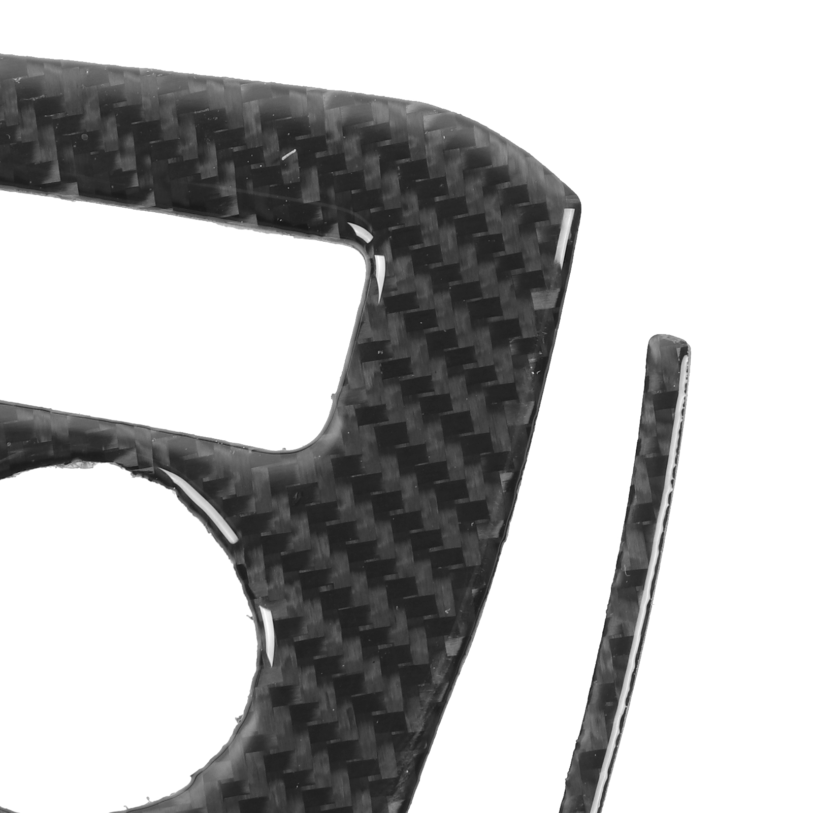 Fahrzeugmodifikation Für Toyota Prius 2012-2015: Schalthebelabdeckung Und Zierleisten Aus Kohlefaser Für Linkslenker (4-teiliges Set).