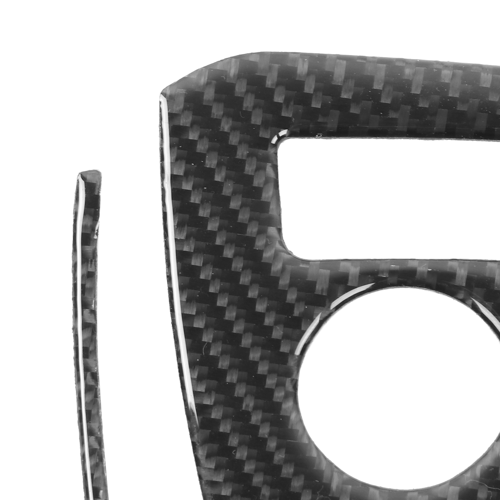 Fahrzeugmodifikation Für Toyota Prius 2012-2015: Abdeckung Für Den Schalthebel Aus Kohlefaser Und Zierleisten Für Rechtslenker (4-teiliges Set).