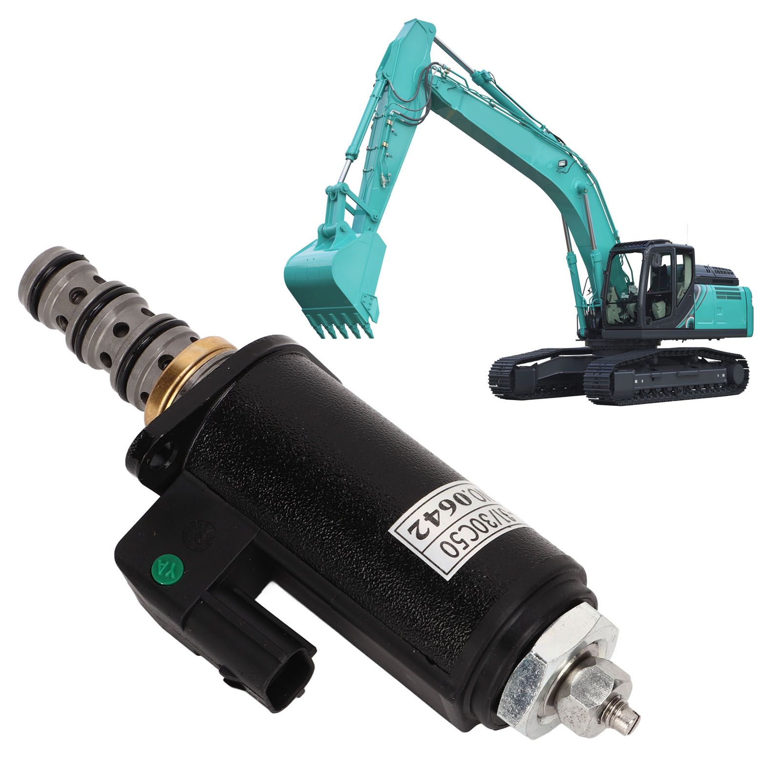 Das Magnetventil Ist Mit Dem Hydraulikbagger Kobelco Sk250-6e Kompatibel (referenz: Sgdl-2369).
