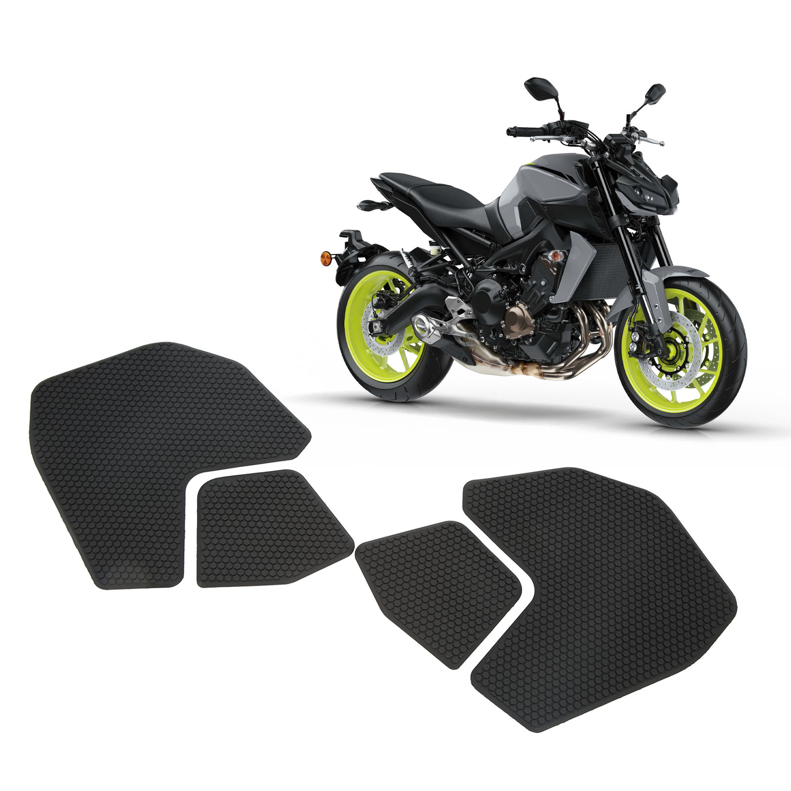 Motorrad-modifikationsteile, Tankaufkleber, Rutschfeste Und Wärmeisolierende Aufkleber, Passend Für Die Yamaha Mt-09 2013-2020 Usw.