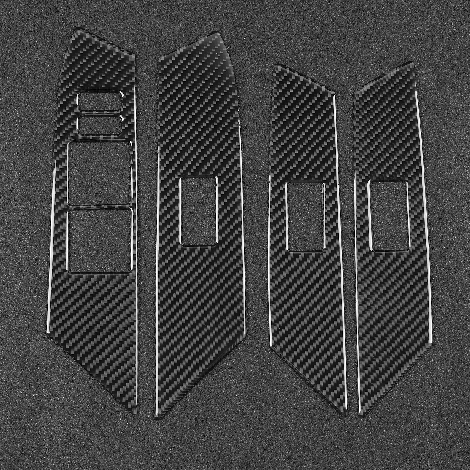 Modifikation Für Toyota Rav4 2015–2019: Fensterheberschalter Mit Weicher Kohlefaserverkleidung