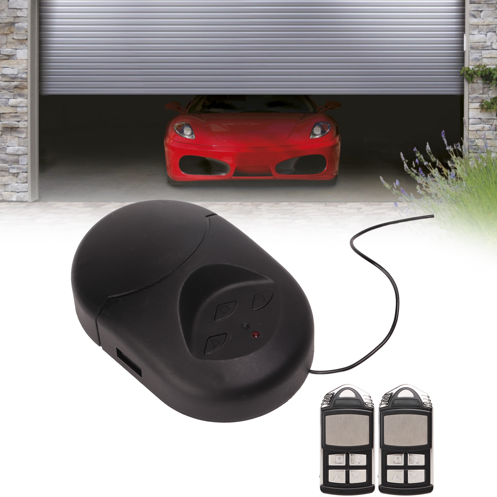 Fernbedienung Für Rolltore, Rohrmotorsteuerung, Universelle Steuereinheit Für Rolltore (mit Integriertem Akku) (mit Australischem Standardstecker 220 V)