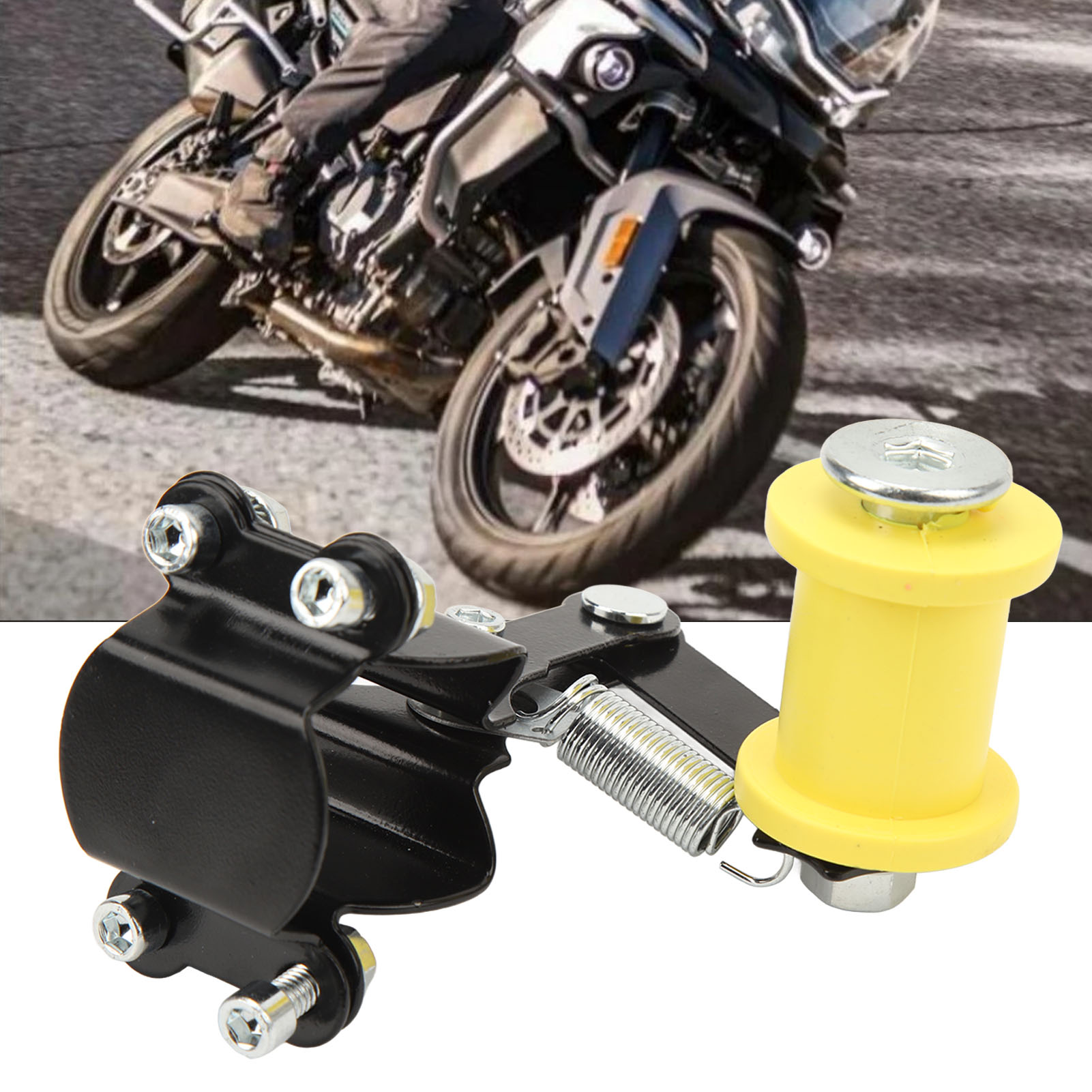 Kettenspanner, Kettenspanner Und Kettenführung Geeignet Für Motorräder, Quads Und Vierrädrige Geländefahrzeuge Von 125 Bis 150 Cm³.