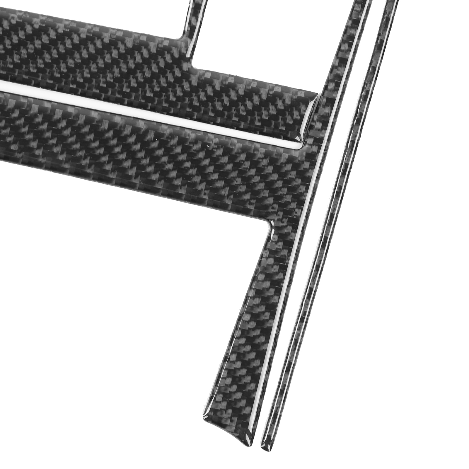 Modifikation Für Toyota Prius 2012-2015: A-förmiger Carbonfaser-zierleistensatz Für Die Instrumententafel (3-teilig)