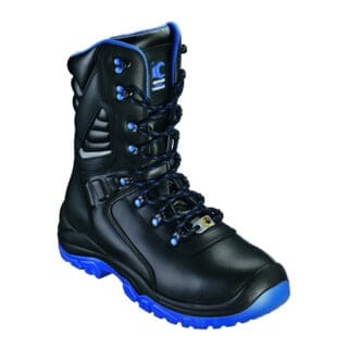 Craftland - Sicherheitsstiefel torgau Größe 46 w. 11 schwarz/blau S3S fo sr esd en iso 20345 Glattleder