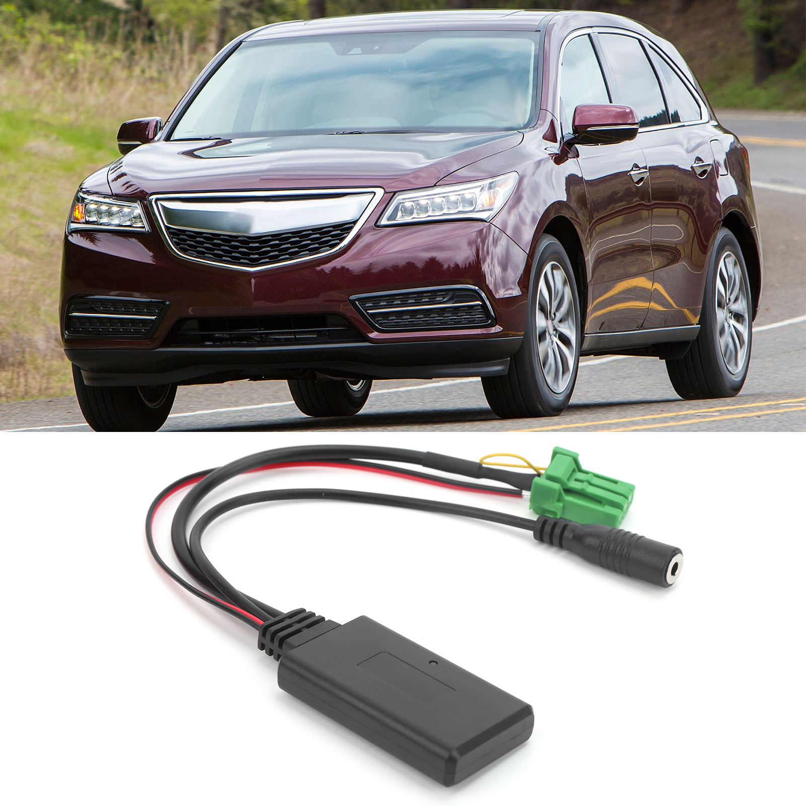 Aux-autoradiokabel Mit Bluetooth 5.0 Mikrofonadapter, 12-polig, Für Honda Acura (nr. 14)