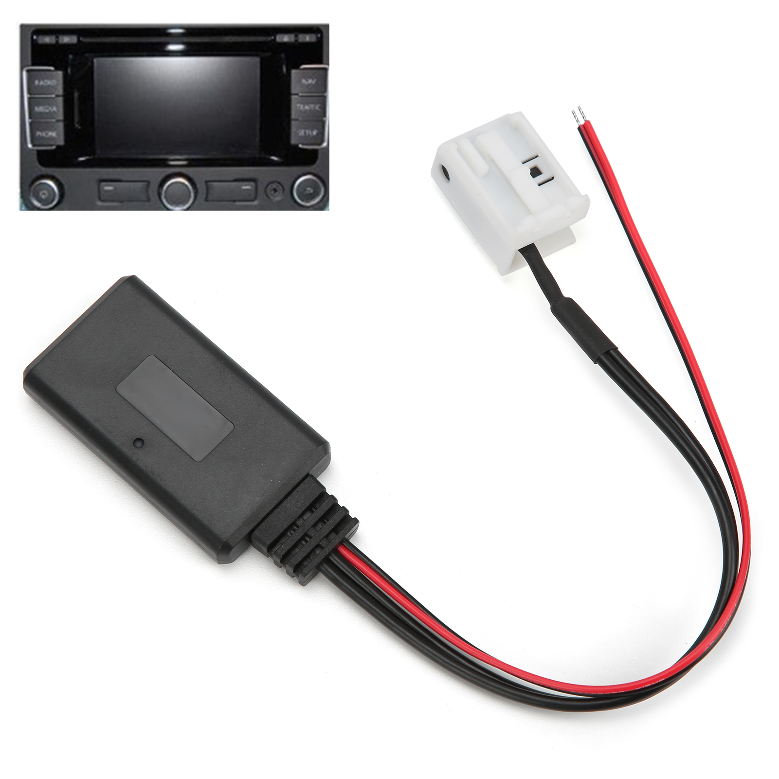 Bluetooth-modul Für Autos, Aux-in, Kabelgebundener Drahtloser Audioadapter Für Volkswagen (nr. 27)