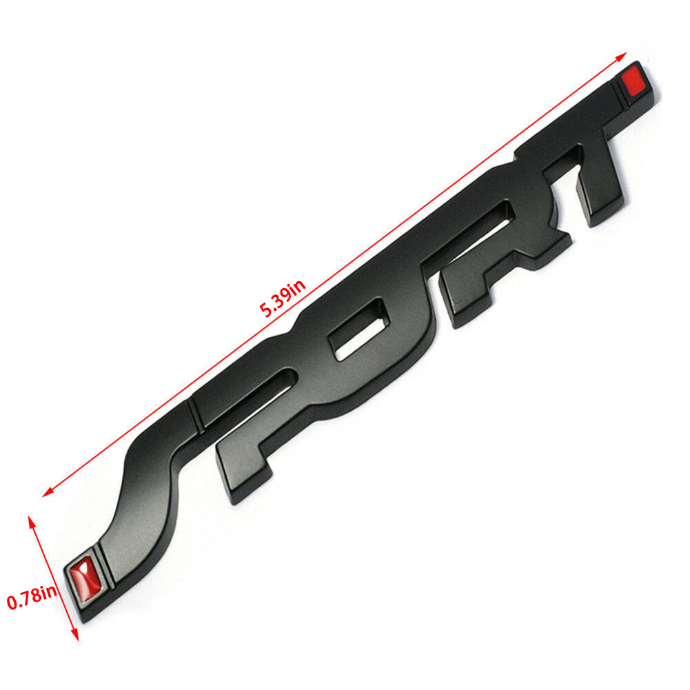 [yue Xing Hui] Autoaufkleber Mit 3dsport-logo