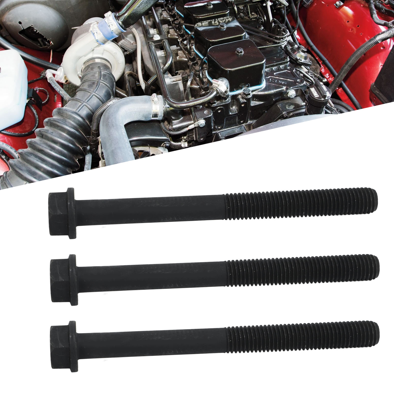Satz Mit 26 Verbesserten Zylinderkopfschrauben Für Cummins Dodge 5.9 Und 6.7 Motoren (referenz: Zqgj-0087) (aufpreis)