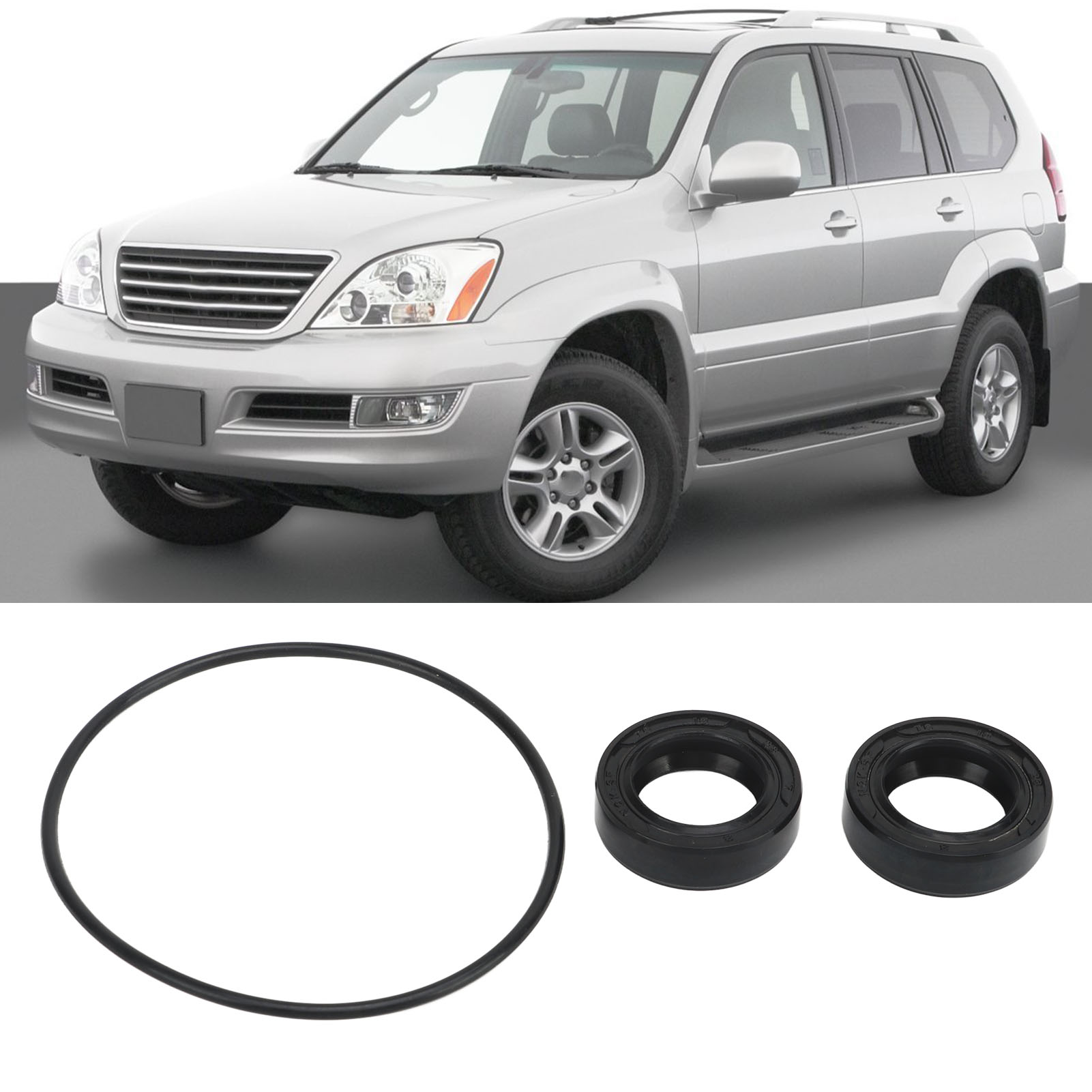 O-ring-satz Für Den Stellantrieb Des Verteilergetriebes Des Lexus Gx470 (baujahre 2003–2009) (teilenummer: Ysgm-5002)