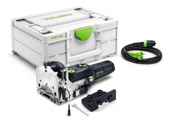 Festool Domino-Dübelfräse DF500 RQ-Plus Dübelfräse für Holzverbindungen, 420W