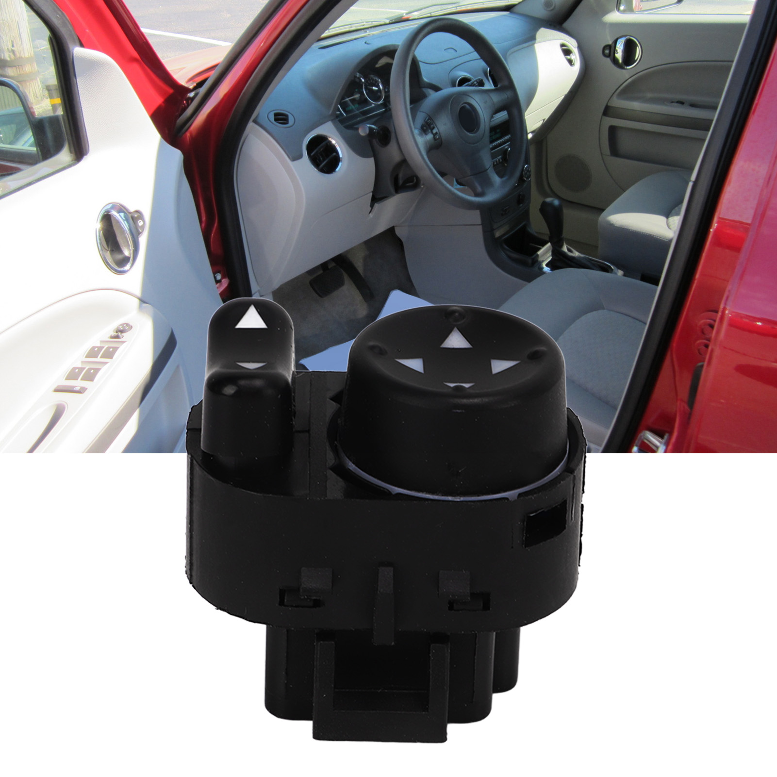 Elektrischer Außenspiegelschalter Links. Passend Für Chevrolet Malibu, Hhr, Impala Und Monte Carlo (2006–2016). Teilenummer: 15261340