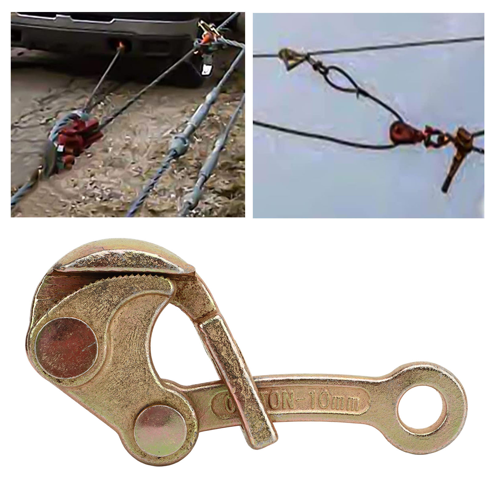 Kabelzieher, Kabelspanner, Kabelziehwerkzeug, Geeignet Für Schiffe, Lkws, Baumaschinen Usw., 0,5 T