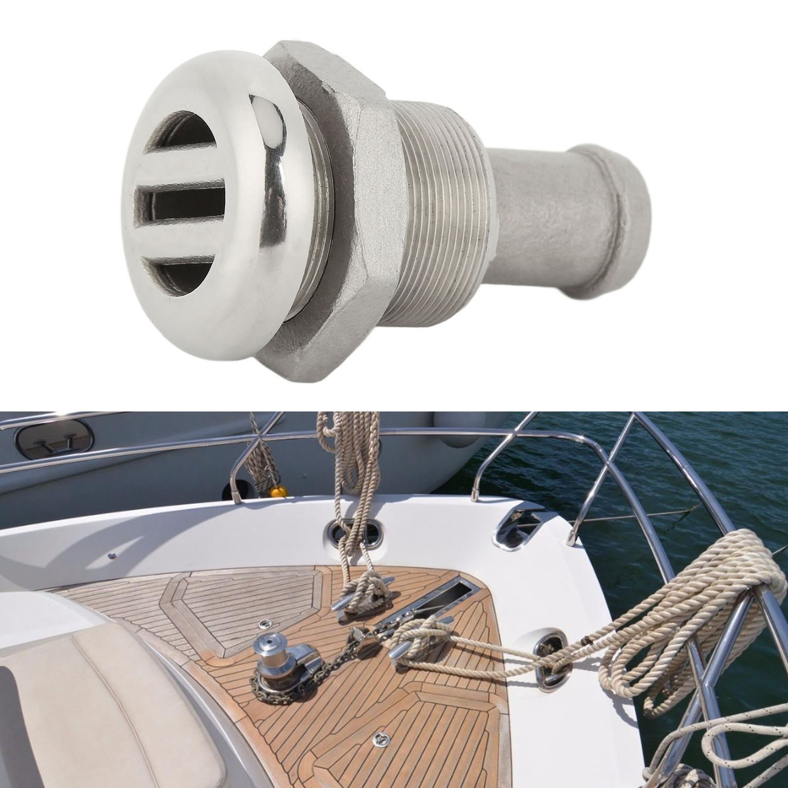 Edelstahl-schiffsbodenabläufe Mit Entlüftungsöffnungen Eignen Sich Für Boote, Yachten Und Fischerboote.