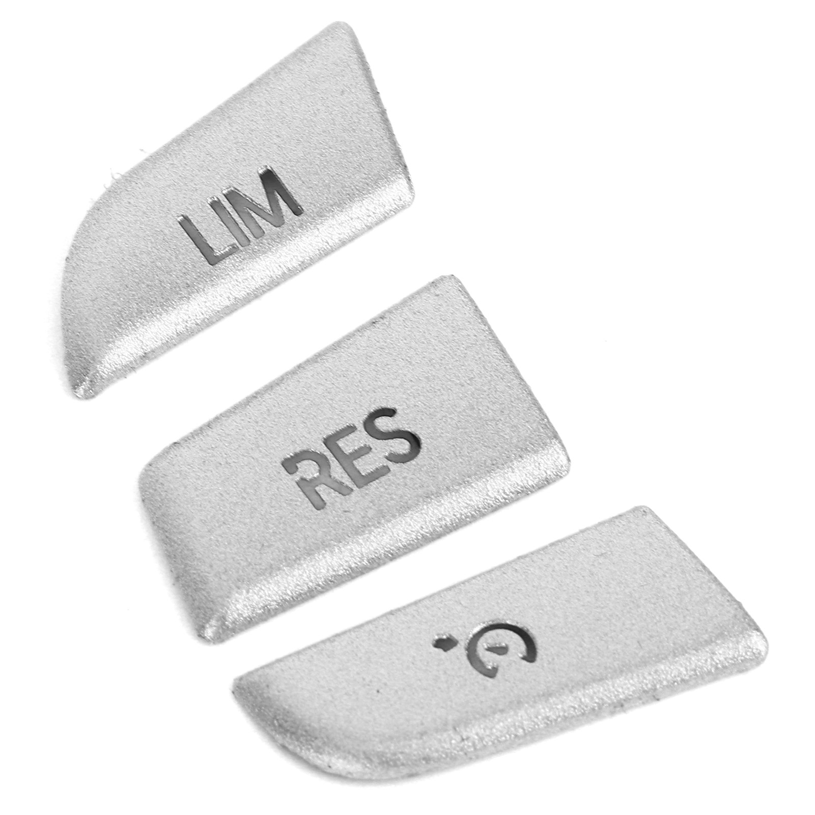 Set Mit 8 Silbernen Aufklebern Für Bmw 1er/2er/3er/4er/5er/7er Lenkradtasten X1 X3 X5 F10 F20 (einstiegsmodell)