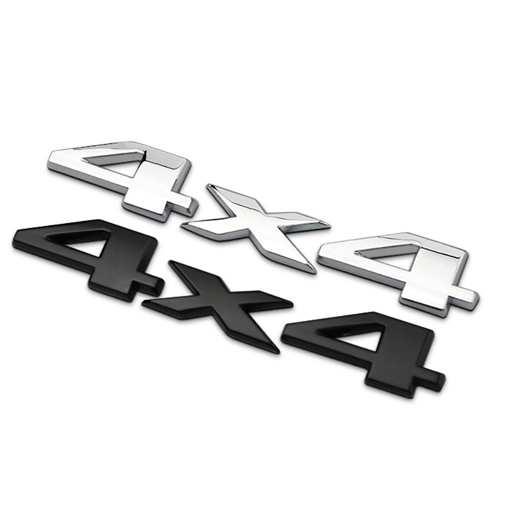 [yue Xing Hui] 4x4-fahrzeugemblem – Silber