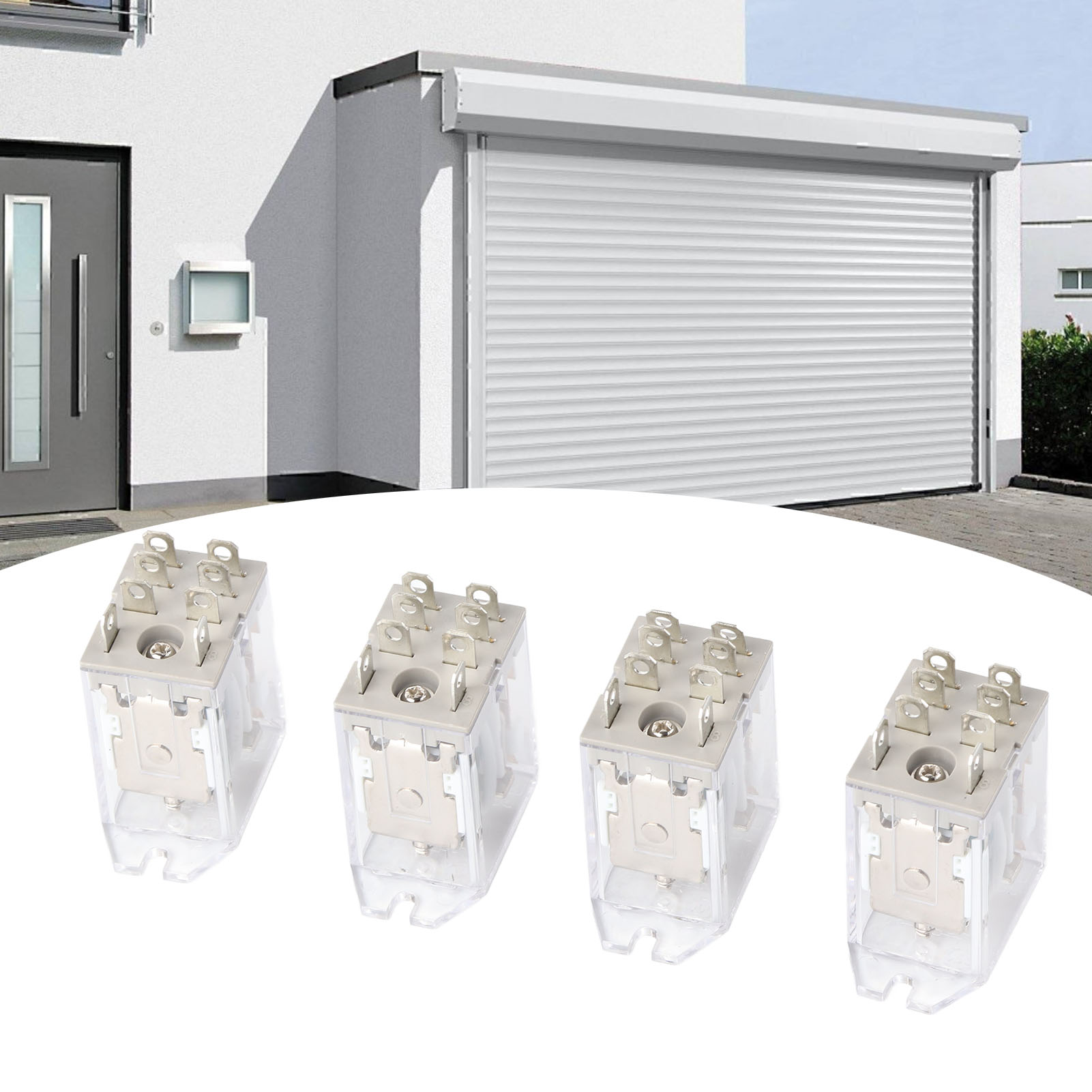 Elektromagnetisches Blitzschutzrelais Für Elektrische Garagentorantriebe (4er-pack) 220 V