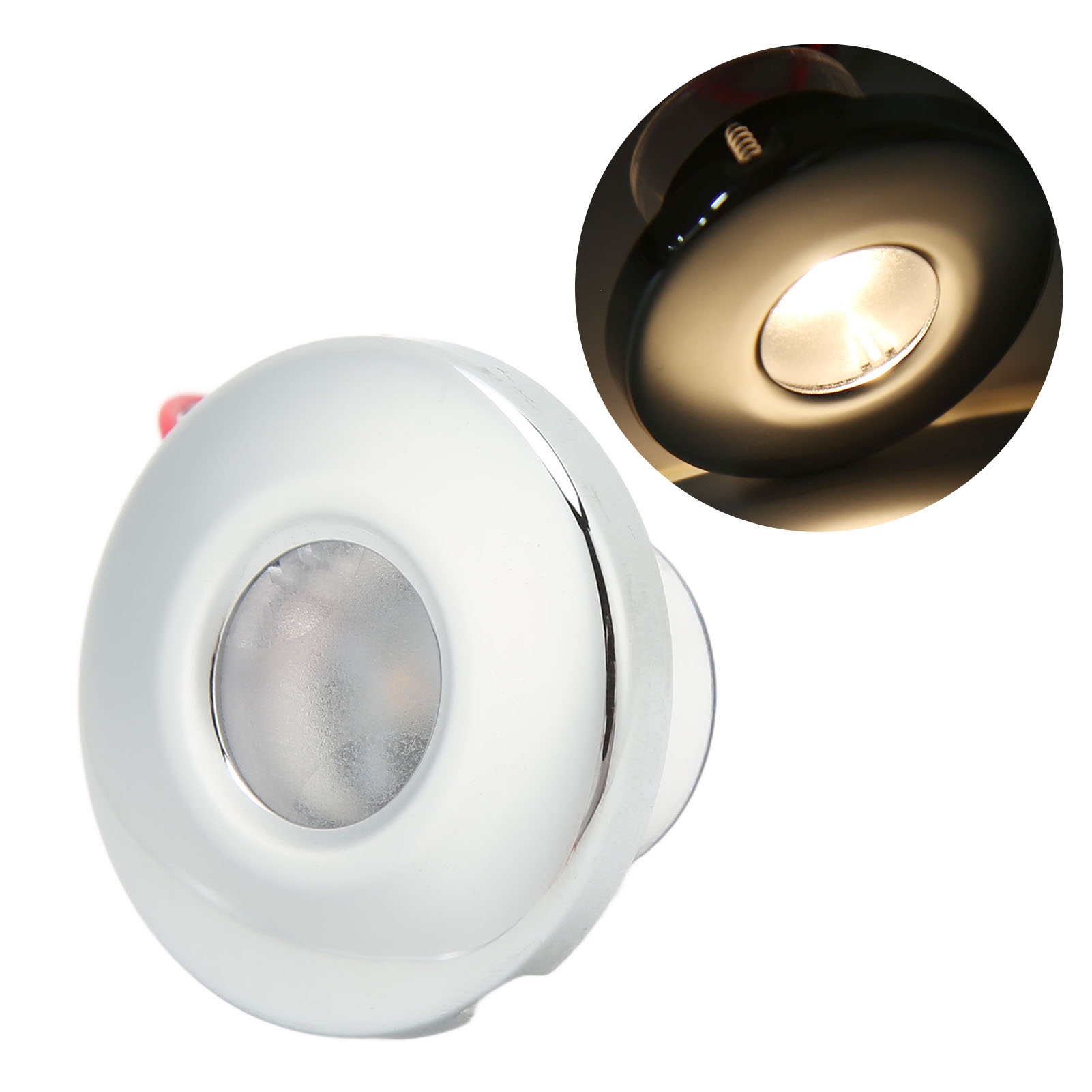 Led-beleuchtung Für Bootsgänge/treppen, 12v Dc, 3w, Warmweißes Licht (aod3937w)
