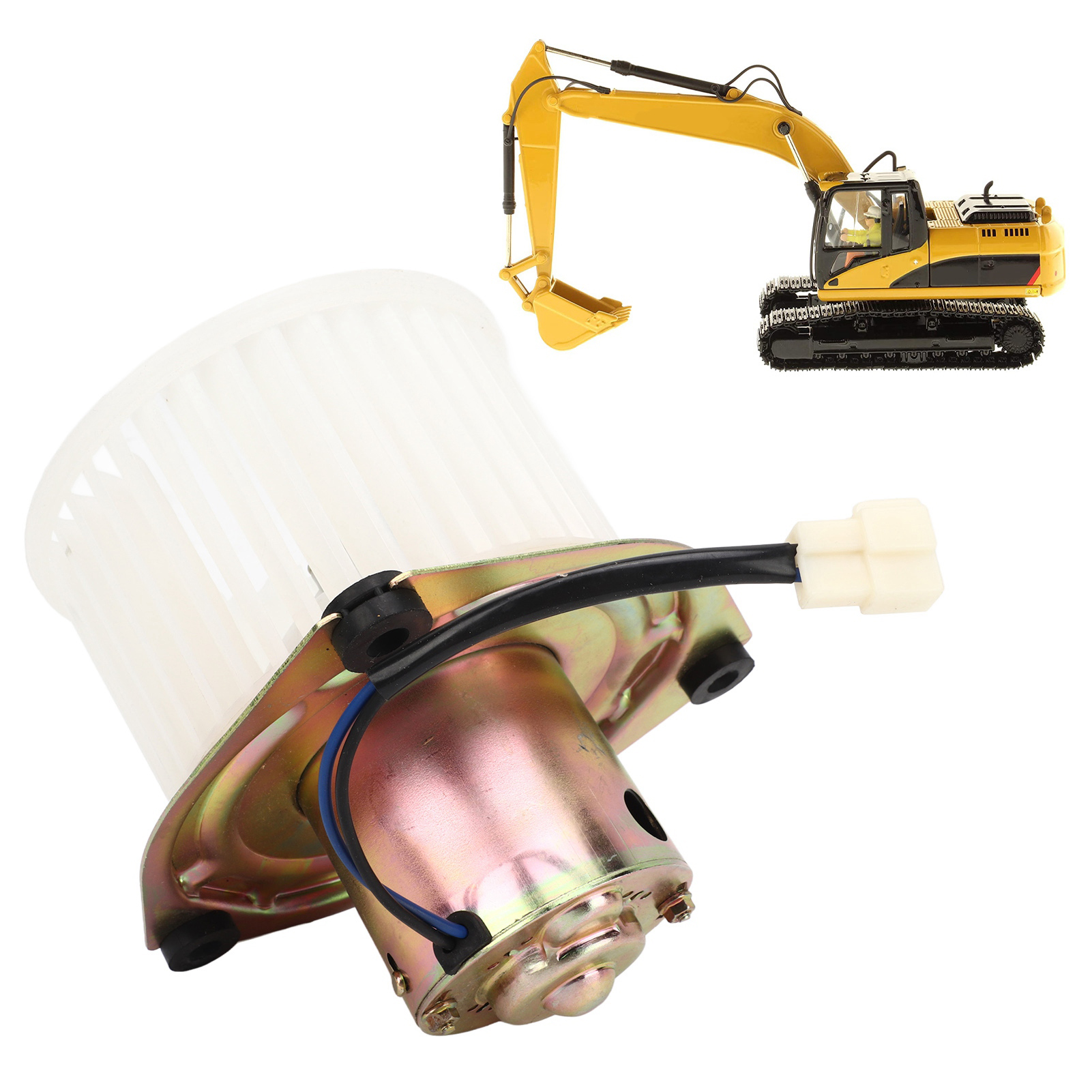 Verdampferlüfter Für Kfz-klimaanlagen, Geeignet Für Caterpillar 320c Bagger Und Baumaschinen, 24 V, Gegen Den Uhrzeigersinn (teilenummer: Lr-bm093)