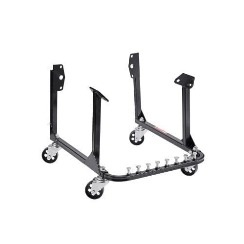 U-förmige Motorständer Motorhebewagen (340 Kg Belastbar), Robuster Motorhalter Aus Stahl Mit 4 Lenkrollen & 4 Hakenpositionen, Geeignet Für Bb-chevy- Und Gen-1 Sb-chevy-motoren