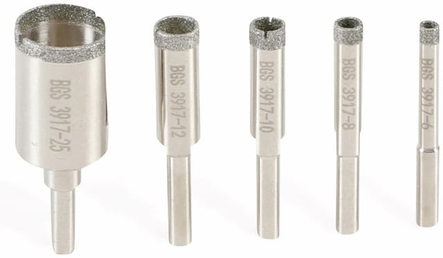 Diamant-Bohrkronen-Satz 5-tlg.