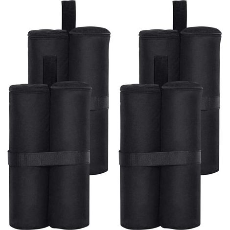 Serbien – 4er-set Sandsäcke Für Pavillons – 600d Oxford-gewebe – Tragkraft 13,6–15,9 Kg Pro Sack – Klettverschlüsse Für Sicheren Halt