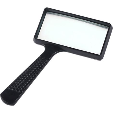 Serbien – 10-fache Handlupe – Kratzfeste Glaslinse – Großes Sehfeld (10 X 5 Cm) – Ergonomisches Design Für Längeres Lesen
