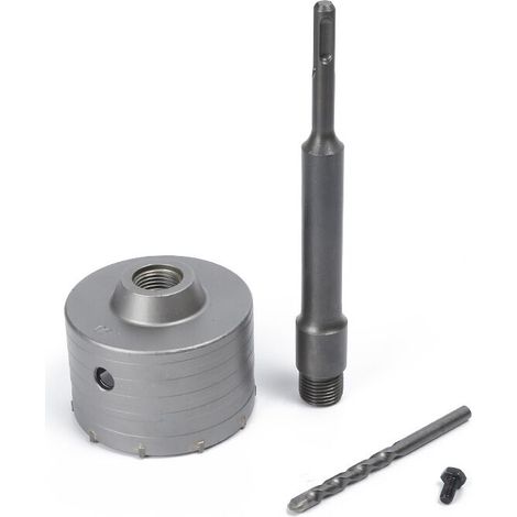 150-mm-betonlochsäge – 220-mm-sds-plus-schaft – Für Zement, Ziegel, Stein – Wolfram-kobalt-material – Effizientes Bohren
