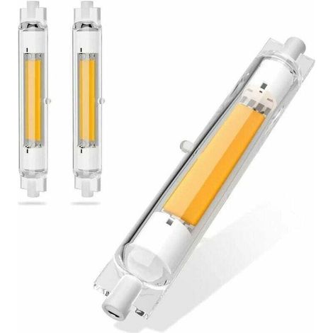 Alovez R7s 118 Mm 30 W Dimmbare Led-lampe, Entspricht Einer 300-w-halogenlampe, Warmweiß (3000 K), Flimmerfrei, 3000 Lm Lichtstrom, 360° Abstrahlwinkel, 2er-pack