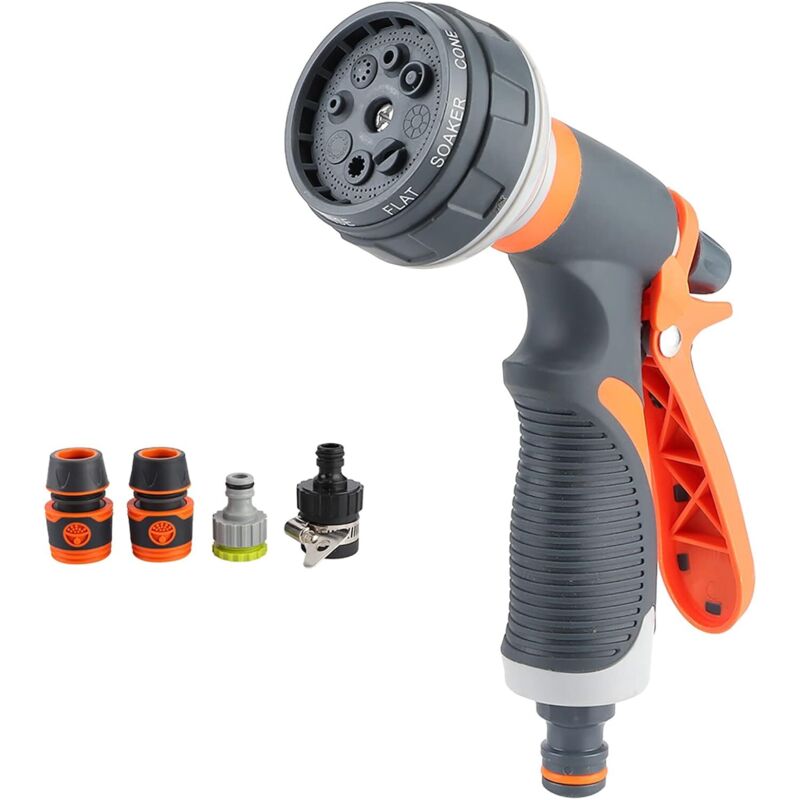 Gartenschlauch-sprühdüse Mit 1/2-zoll-anschlussset, Gartenbedarf