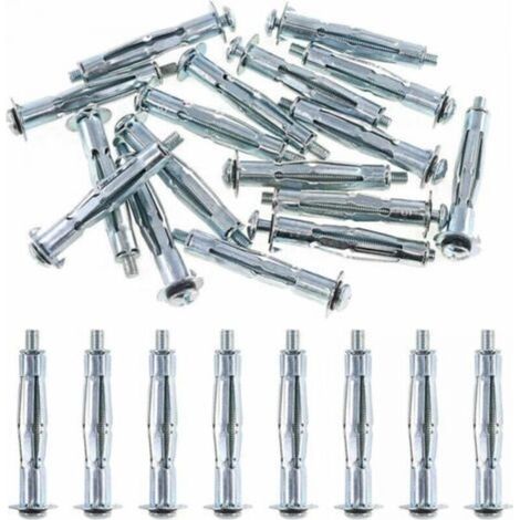 M4 X 38 Metall-kippdübel (25er-pack) Gipskarton-hohlwandanker - Zink Passiviert, Korrosionsbeständig (38 Mm Lang)