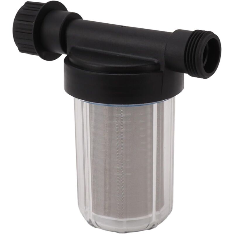 G3/4 Gartenschlauchfilter, Wasserpumpe, Edelstahlfilter, Transparentes Design, Sedimentfilter Für Gartenschläuche