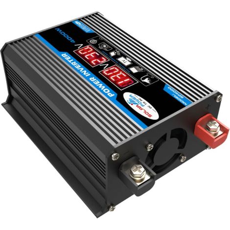 4000w 12v/220v Led-wechselrichter-ladegerät-adapter-konverter Mit Dual-usb-transformator Und Sinuswellenkorrektur