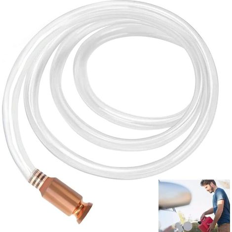 Manuelle Saugpumpe – Manuelle Saugpumpe – Selbstansaugender Schlauch – Kraftstoffsaugpumpe Mit 1,8 M Saugschlauch, Pumpen Zum Umpumpen Von Kraftstoff, Diesel Und Wasser