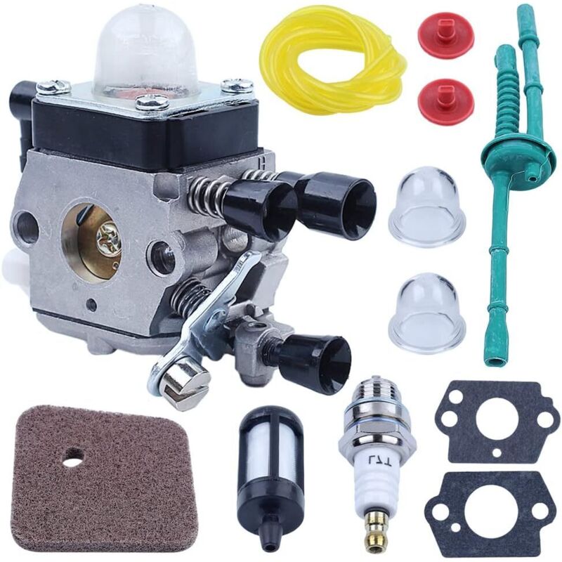 Gubeter Vergaser-kit, Für Stihl Fs45 Fs46 Fs55 Fs55r Fc55 Fs38 Fs55rc Km55 Hl45 Km55r Sp85 Trimmer, Für Zama C1q-s66, C1q-s71, C1q-s97 A, C1q-s143, C1q-s153, C1q-s186, C1q-s186