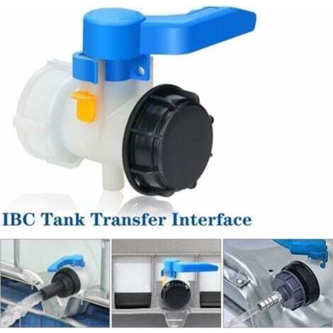 60-mm-ibc-adapter, 60-mm-ventil, 1000-liter-kunststofftank, 1000-liter-tankanschluss Für Regenwassertank, Behälter – Trimec