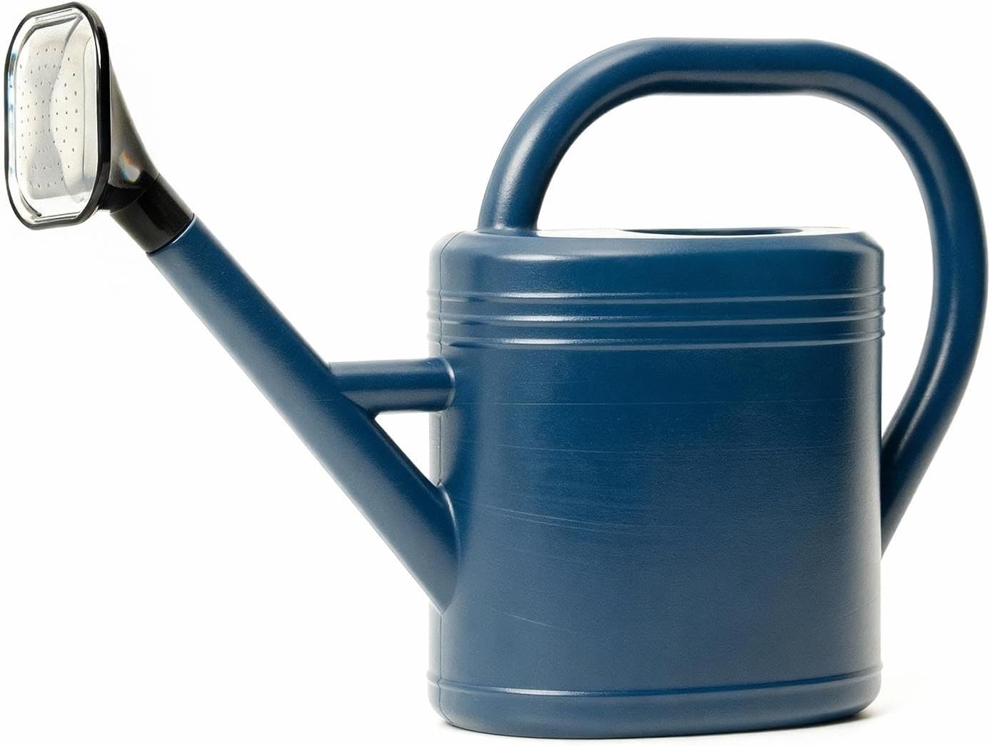 3-liter-gießkanne Aus Kunststoff Mit Langem Ausguss, Gießkanne Für Zimmer- Und Gartenpflanzen, Ergonomisches Design Mit Gebogenem Griff, Blau