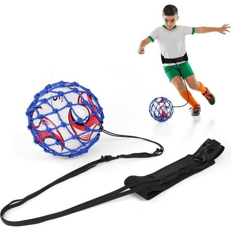 Fußball-kicktrainer Für Solotraining, 5-krallen-fußball-volleyball-rugby-trainer Aus Stoff, Verstellbarer Gurt Für Kinder Und Erwachsene Anfänger, Passend Für Bälle Der Größen 3, 4 Und 5